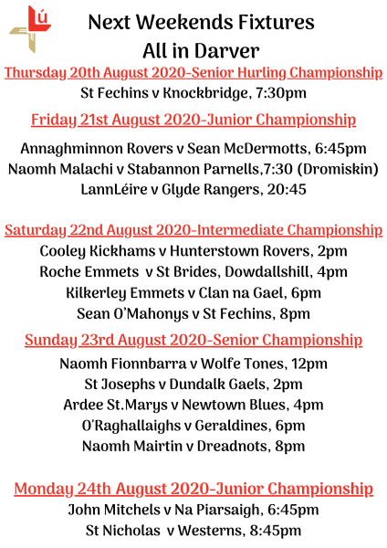 GAA announces 2023 fixture schedule for all competitions with