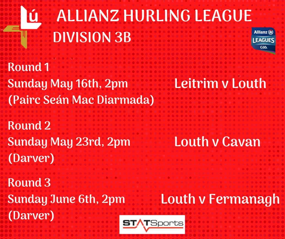 2021 Allianz Football and Hurling League fixtures announced Louth GAA